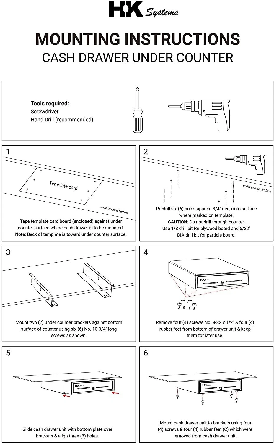 Cash Drawer Accessories