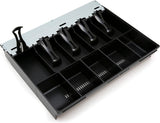 Cash Drawer Insert Money Tray, 5 Bills and 5 Coins, Compatible with Sam4s ER-5200, ER-5240, ER-5215, ER-380, ER-350, ER-520, ER-530, ER-650, ER-900 Series, SPS-300 Series