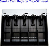 Cash Drawer Insert Money Tray, 5 Bills and 5 Coins, Compatible with Sam4s ER-5200, ER-5240, ER-5215, ER-380, ER-350, ER-520, ER-530, ER-650, ER-900 Series, SPS-300 Series