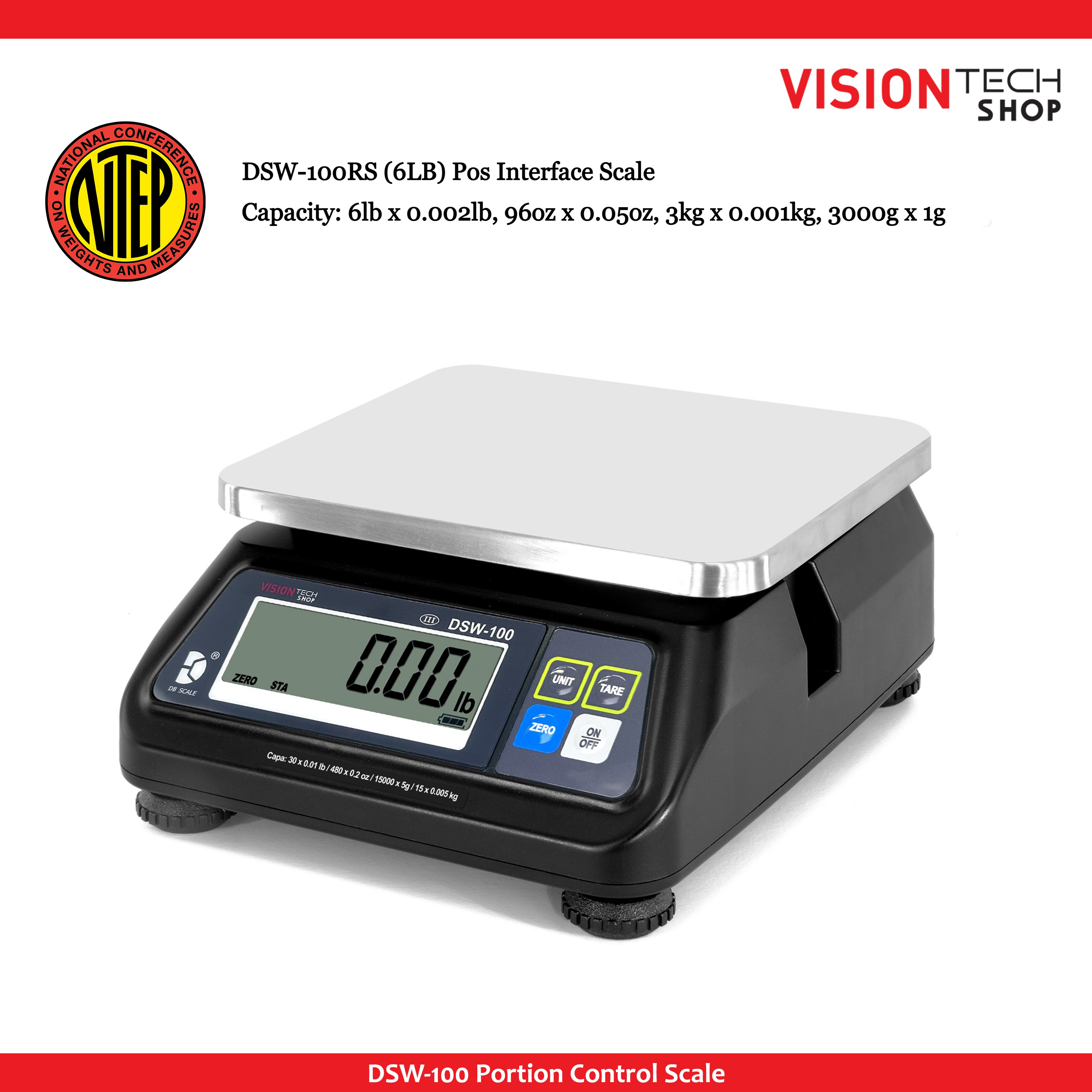 DSW-100RS POS Interface Dual Display