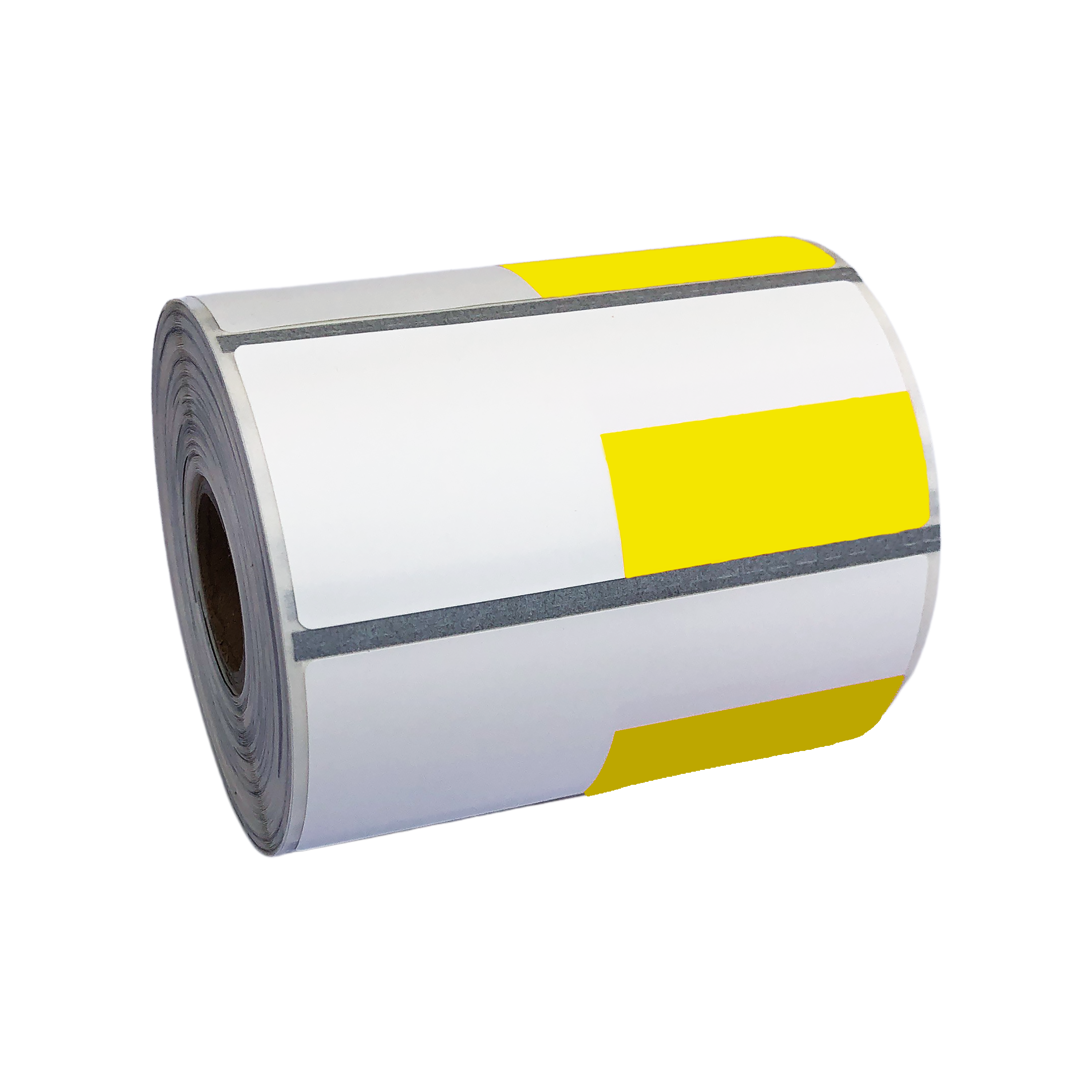 Zebra 2 5-8 x 1 1-8(2.625 x 1.125) inch POLYPRO 4000D Yellow(Left Top) Price tag