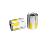 Zebra 2 5-8 x 1 1-8(2.625 x 1.125) inch POLYPRO 4000D Yellow(Left Top) Price tag
