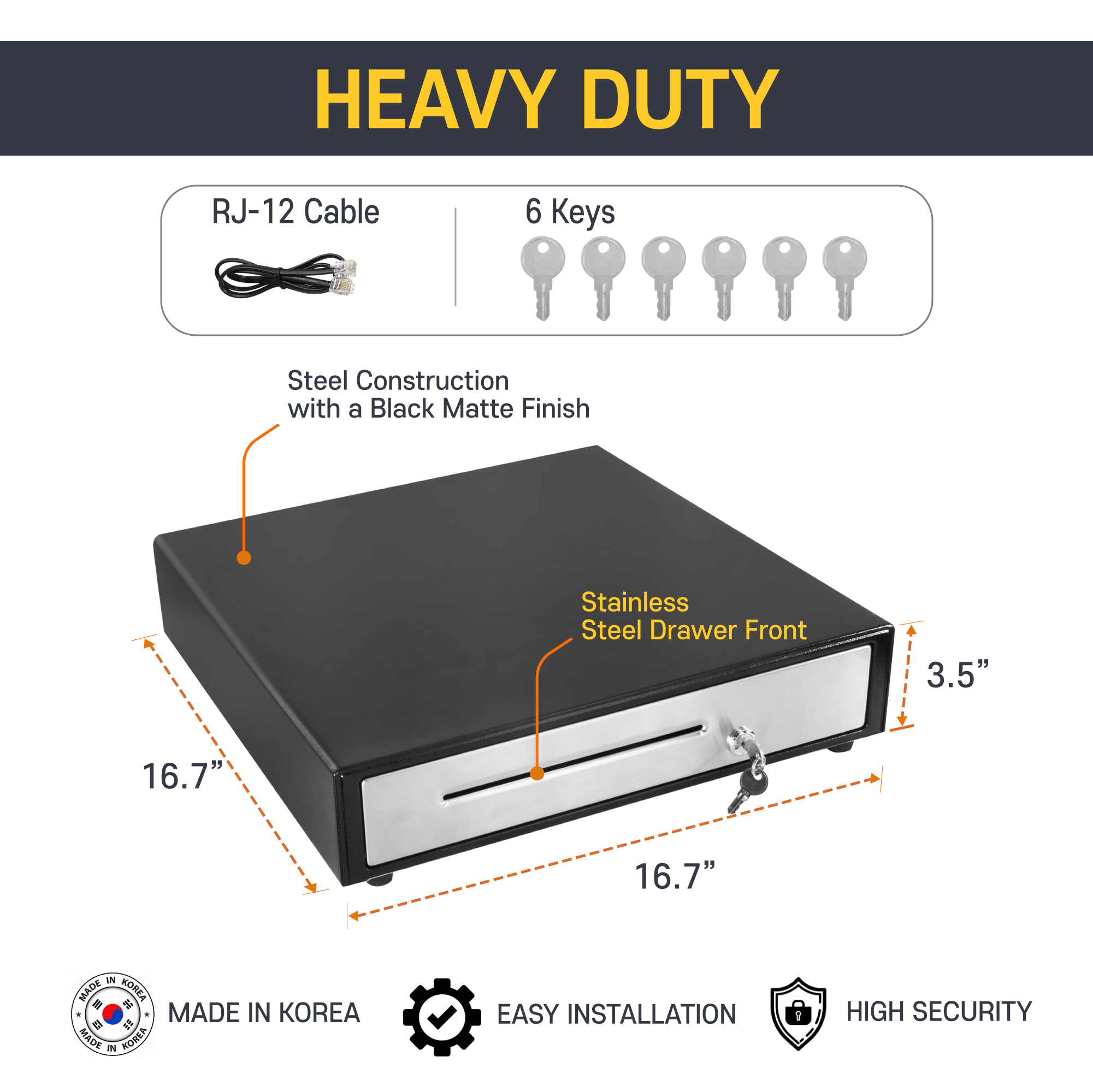 Cash Drawer for POS