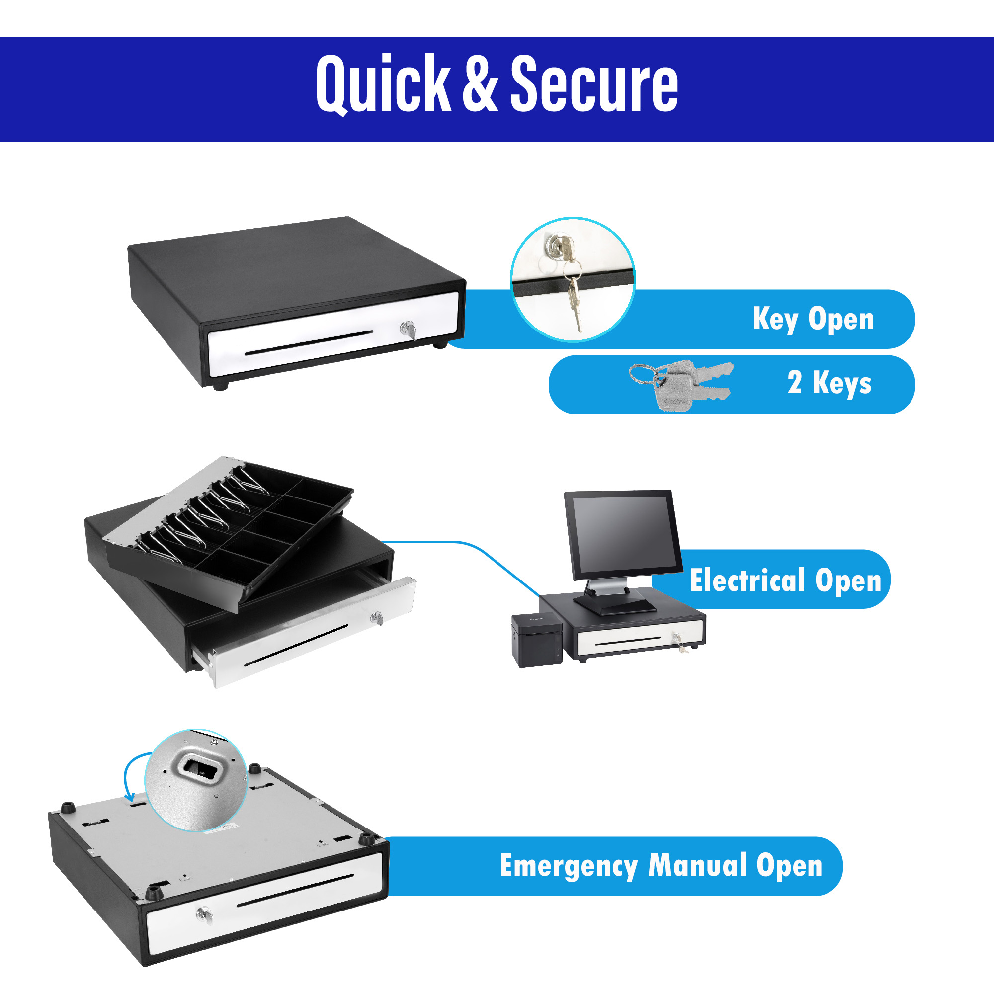 Cash Drawer for POS
