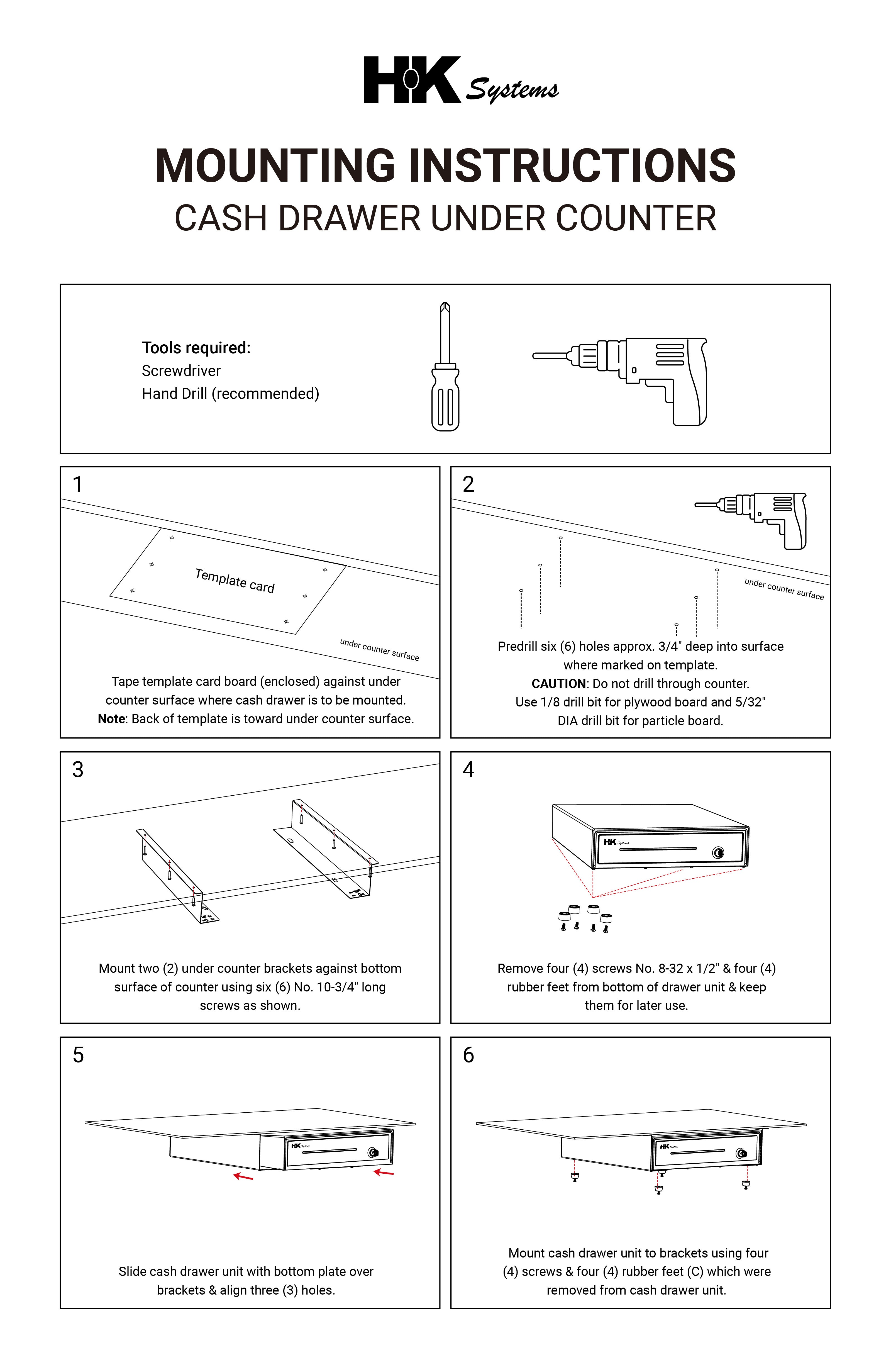 Cash Drawer Accessories