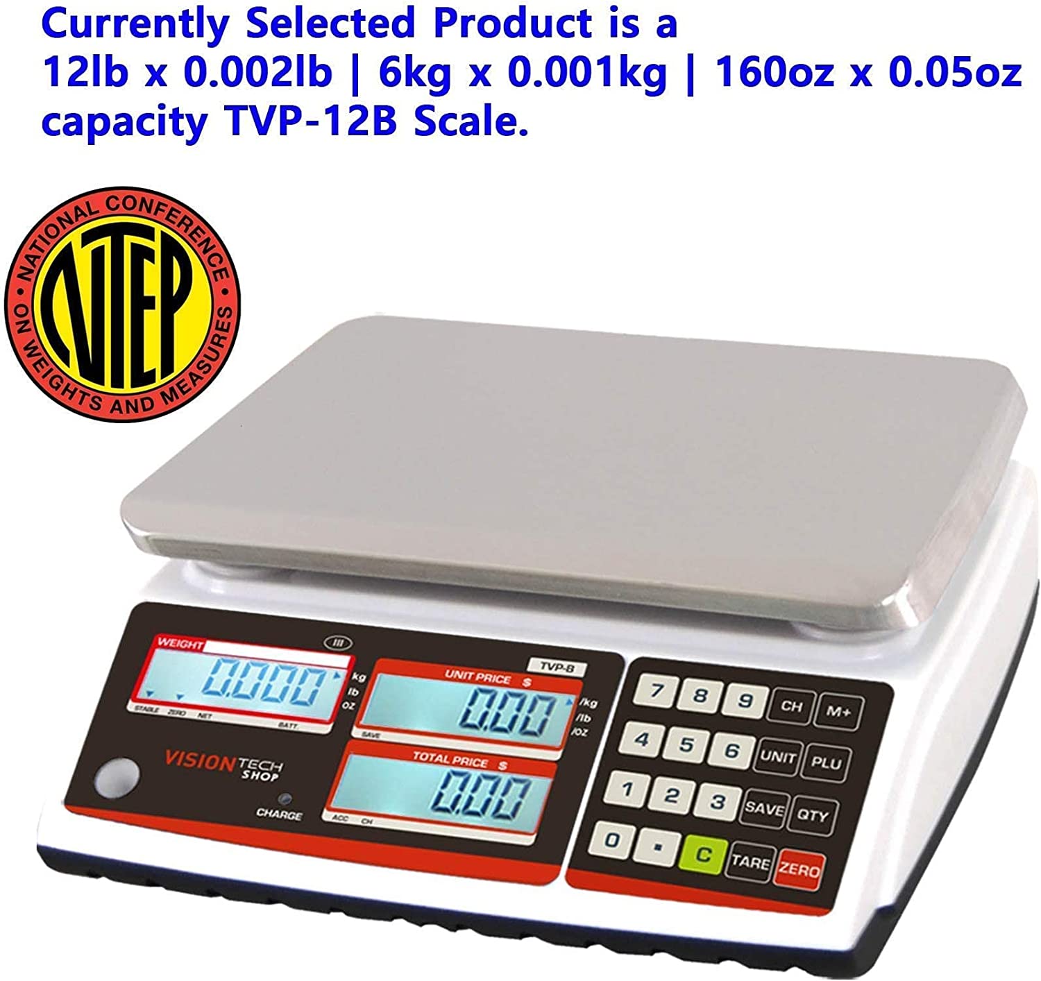 TVP Price Computing Scale, Bench Type