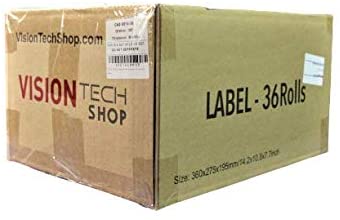 CAS8000-36 Printing Scale Label, 58 x 30 mm, Non-UPC, 1,000 Per Roll, 36 Rolls/Box