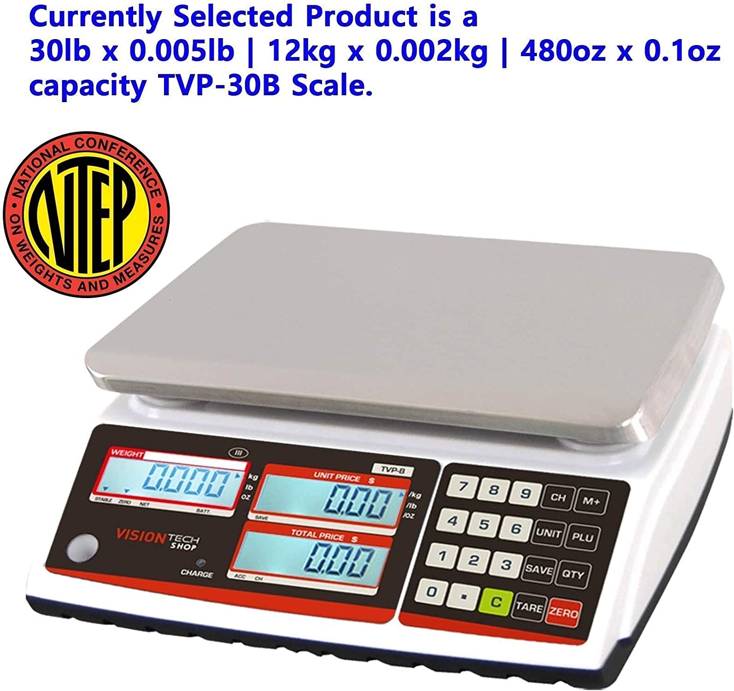 TVP Price Computing Scale, Bench Type
