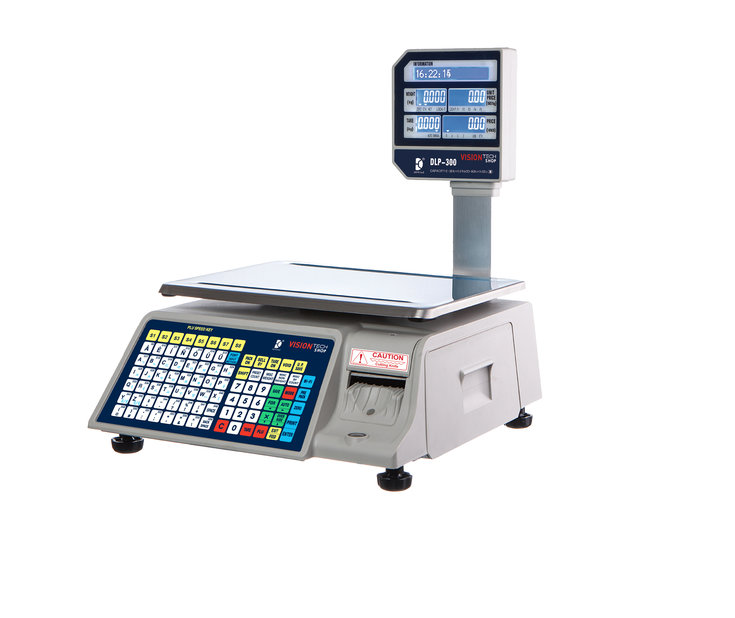 DLP-300 Label Printing Scale