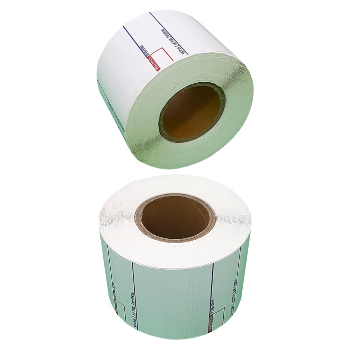CAS8020-36 Printing Scale Label, 58 x 60 mm, UPC/Ingredients, 36 Rolls of 500 Labels
