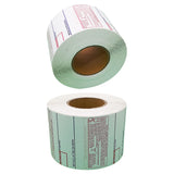 CAS8040-36 Printing Scale Label, 58 x 60 mm, UPC/Safe Handling, 36 Rolls of 500 Labels