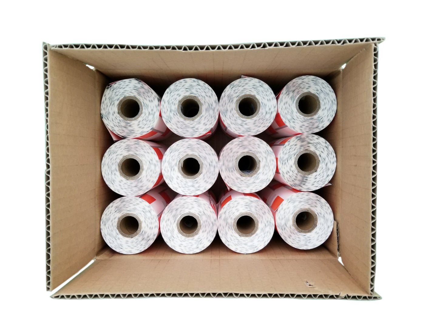 Zebra 2 5-8 x 1 1-8(2.625 x 1.125) inch POLYPRO 4000D Orange(Left Top) Price tag
