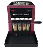 One Row Manual Coin Sorter