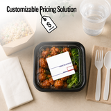 LST8020 Printing Scale Label, 58 x 60 mm, UPC/Ingredients, 12 Rolls of 500 Labels