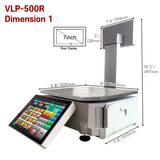 VLP-500 Series Label Printing Scale