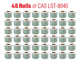 LST8040-48 Printing Scale Label, 58 x 60 mm, UPC/Safe Handling, 48 Rolls of 500 Labels