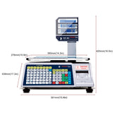 DLP-300 Label Printing Scale