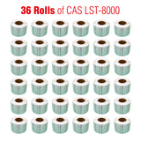 CAS8000-36 Printing Scale Label, 58 x 30 mm, Non-UPC, 1,000 Per Roll, 36 Rolls/Box