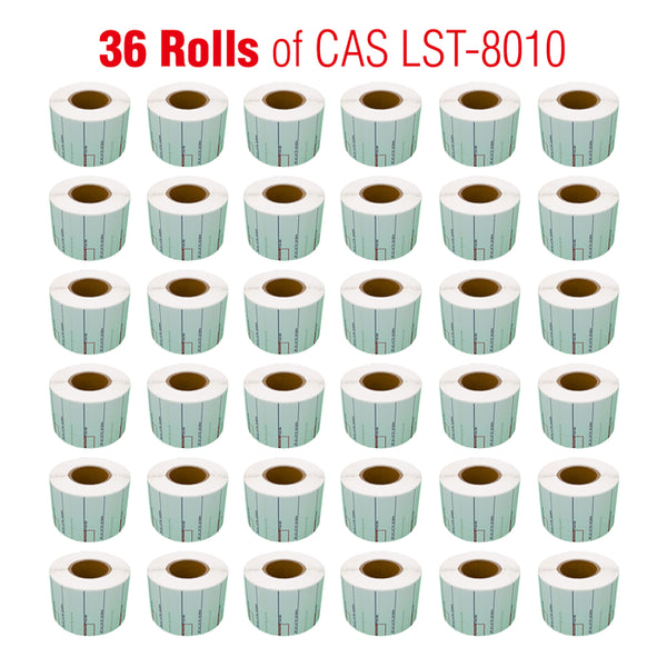 CAS8010-36 Printing Scale Label, 58 x 40 mm, UPC 