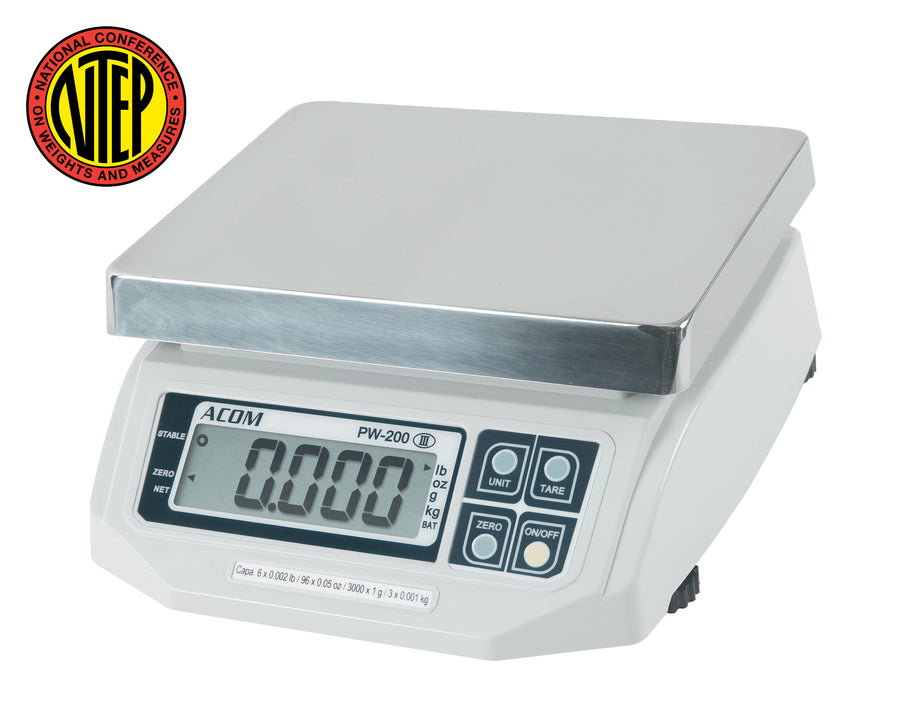AvaTek PC10OS 10 Lb. Digital Portion Control Scale With An Oversized Platform AvaTek PC10OS 10 Lb. Digital Portion Control Scale With An Oversized Platform